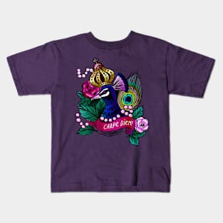 King Peacock Kids T-Shirt